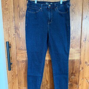Seven7 Skinny Jeans Size 12 • Dark Wash • 27" Inseam